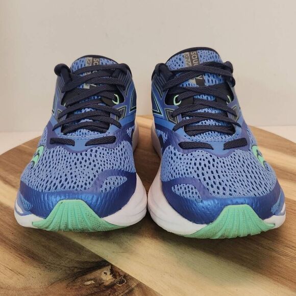 Saucony Kinvara 9 Women's running shoes Size 7 Blueish Purple & Teal - Picture 2 of 10